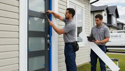 Expert door repair and vinyl siding specialists in Shreveport, LA fixing warped frames and hardware