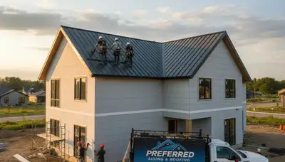 Professional metal roofing installation in Shreveport, LA by Next Level Exteriors experts