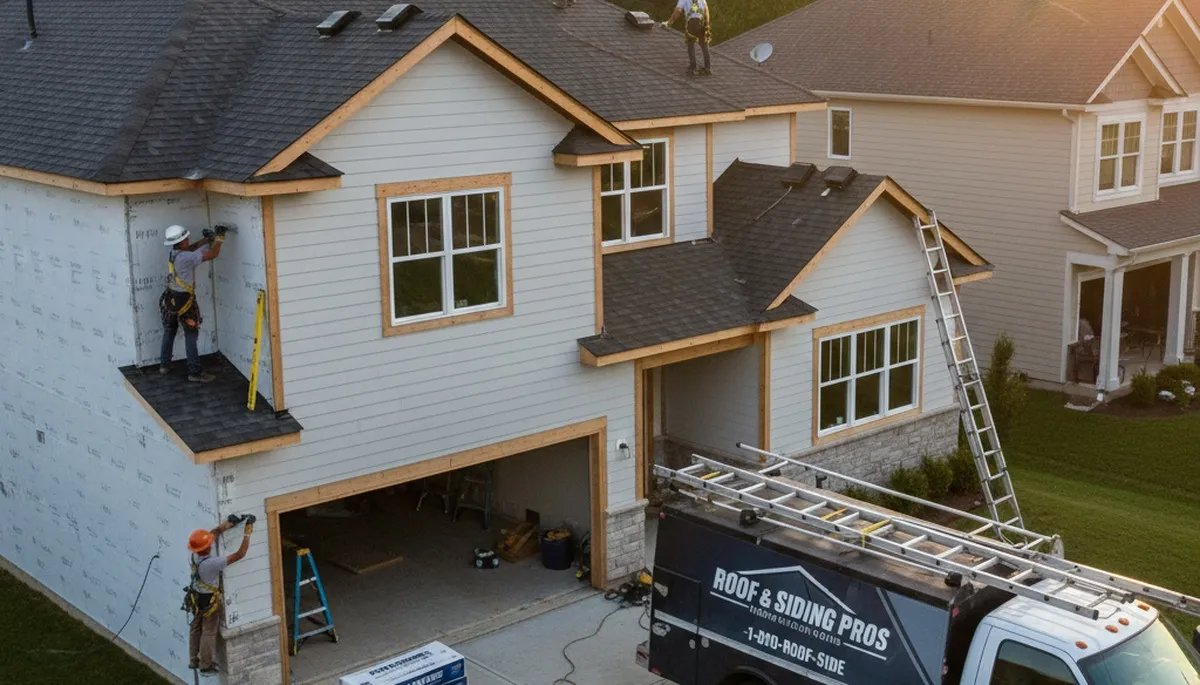 Professional roof installation by vinyl siding experts in Shreveport, LA