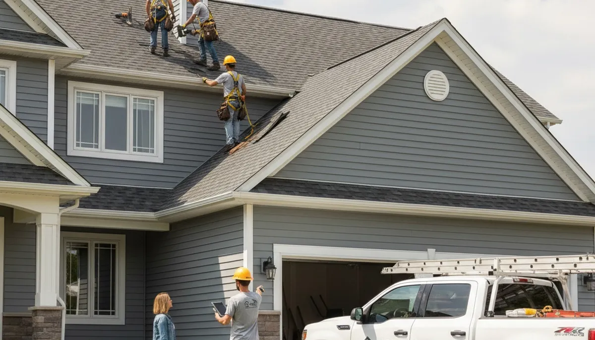 Professional roof repair and vinyl siding service in Shreveport, LA by Next Level Exteriors