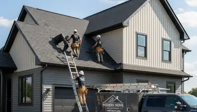 Vinyl siding and roof repair experts in Shreveport, LA enhancing home durability and curb appeal