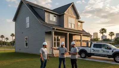 Professional vinyl siding installation on home exterior in Shreveport, LA