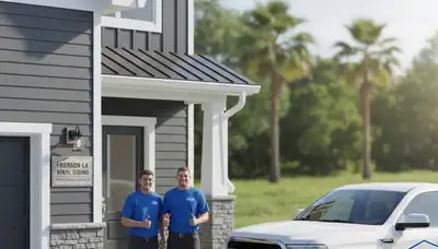 Professional vinyl siding installation on home exterior in Shreveport, LA