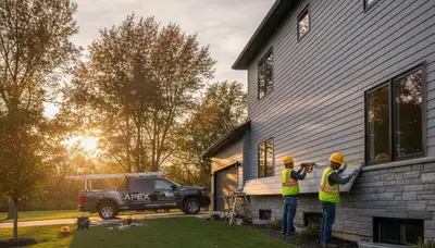 Professional vinyl siding installation on home exterior in Shreveport, LA by Next Level Exteriors