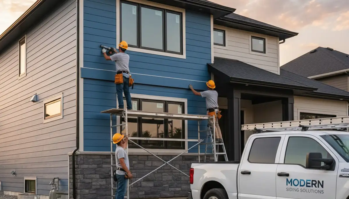 Professional vinyl siding installation on home exterior in Shreveport, LA by Next Level Exteriors